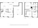 Combined first and second floor plans showcasing layout and room dimensions at 113 Plumeria St, Canton, GA 30114