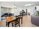 Kitchen and breakfast nook leads to the outdoor patio at 113 Plumeria St, Canton, GA 30114