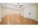 Spacious bedroom featuring hardwood floors, a ceiling fan, and neutral walls at 970 Drewry Ne St, Atlanta, GA 30306