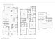 Complete house plan featuring the first, second floor, and basement layouts at 970 Drewry Ne St, Atlanta, GA 30306