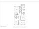 Second-floor layout with bedrooms, bathrooms, laundry room, and den at 970 Drewry Ne St, Atlanta, GA 30306