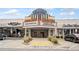 Plaza Theater exterior, sidewalk and entrance and with nearby businesses and parking at 970 Drewry Ne St, Atlanta, GA 30306