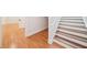 Hardwood staircase with painted risers at 970 Drewry Ne St, Atlanta, GA 30306