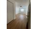 Bedroom featuring hardwood floors and a view into the closet at 1039 Whitfield Se Ct, Smyrna, GA 30080