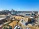 An aerial view overlooking the city with nearby attractions on a clear, sunny day at 115 W Peachtree Nw Pl # 602, Atlanta, GA 30313