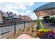 Marietta Welcome Center at the train depot, with manicured landscaping and train car at 255 Maple Nw Ave, Marietta, GA 30064