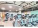 Gym featuring treadmills and elliptical machines with bright interiors and modern design at 361 17Th Nw St # 1610, Atlanta, GA 30363