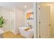 Bright bathroom boasts a soaking tub, walk-in shower, and stylish fixtures at 625 Egrets Landing #49, Covington, GA 30014