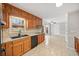 Well-lit kitchen with plenty of wood cabinets, modern appliances, and eat-in breakfast area at 4358 Stockton Way, Marietta, GA 30066