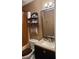 Bathroom featuring dark cabinets, a toilet, and a shower/tub combination at 3129 Rock Pine Way, Snellville, GA 30078