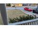 The property's front yard is captured from the porch, showing the lawn and street at 3129 Rock Pine Way, Snellville, GA 30078