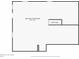 Unfinished basement floor plan with dimensions, ideal for customization and additional living space at 3245 Westmart Ln, Atlanta, GA 30340