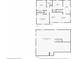 Detailed floorplans showcasing the layout of the rooms, plus unfinished basement at 3245 Westmart Ln, Atlanta, GA 30340