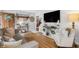 Comfortable living area with hardwood floors, couch and modern decor at 3245 Westmart Ln, Atlanta, GA 30340
