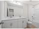 Bright bathroom with double vanity and bathtub at 1068 Rose Dr, Marietta, GA 30060