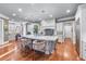 Spacious kitchen with central island, stainless steel appliances, and ample counter space at 2679 Wynnton Dr, Duluth, GA 30097