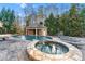 Beautiful outdoor pool and cabana area, complemented by a spa and ample patio space for relaxation and entertainment at 2679 Wynnton Dr, Duluth, GA 30097