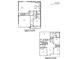 Detailed floor plan showcasing the layout of the Hanover model, including room dimensions and placement at 1514 Gatekeeper Ter, Marietta, GA 30066