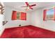 Bright bedroom with natural light streaming through two windows at 3806 Lindley Cir, Powder Springs, GA 30127