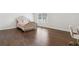 Bedroom with light wood floors and a desk at 4434 Oglethorpe Nw Loop, Acworth, GA 30101