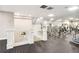 Brightly lit fitness center with modern exercise equipment and a rubber floor at 4434 Oglethorpe Nw Loop, Acworth, GA 30101