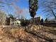 View of the backyard featuring the in-ground pool and an adjacent pump house at 904 Crossing Rock Dr, Lawrenceville, GA 30043