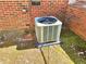 Close up view of the AC Unit on the side of a brick home at 2257 Collins Dr, East Point, GA 30344