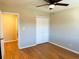 Bedroom featuring the hardwood floors and a closet at 2257 Collins Dr, East Point, GA 30344