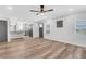 Spacious living room boasts hardwood floors, natural light, and neutral walls at 3242 Kingswood Gln, Decatur, GA 30034