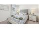 Bedroom with a comfortable bed, natural light, and bedside tables at 2021 Wyndham Pl, Conyers, GA 30013