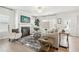Cozy living room with fireplace, plush seating, ample natural light, and neutral tones at 2021 Wyndham Pl, Conyers, GA 30013