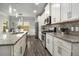 Well-equipped kitchen features stainless steel appliances, granite countertops, and ample cabinet space at 158 Bryon Ln Ln, Acworth, GA 30102