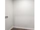 A blank laundry room showing the utilities and the room's dimensions at 2023 Wyndham Pl, Conyers, GA 30013