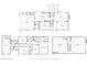 Detailed floor plan of the entire house layout including the first floor, second floor, and basement at 5275 Redfield Ct, Atlanta, GA 30338