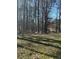 View of a wooded backyard providing a sense of privacy and connection with nature at 1677 Grey Fox Ct, Lawrenceville, GA 30044