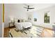 Bright main bedroom featuring large windows and modern decor and fixtures at 1836 Memorial Dr # 303, Atlanta, GA 30317