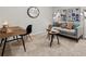 Cozy living room featuring stylish furniture, decorative lighting, and comfortable seating at 3071 Greyton Dr, Buford, GA 30519