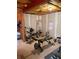 Unfinished basement converted into a workout area at 180 Collins Way, Locust Grove, GA 30248