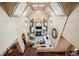 Spacious living room boasts a fireplace, high ceilings, and an open, airy atmosphere at 2225 Johnson Ferry Rd., Marietta, GA 30062