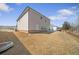 The large backyard has space for Gathering fun and outdoor entertaining at 1761 Dosk Ave, Lawrenceville, GA 30044
