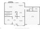 First floor floorplan showing layout of living spaces, kitchen, garage and office at 603 Stonecrest Dr, Loganville, GA 30052