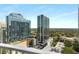 Enjoy spectacular city views from this spacious balcony at 860 Peachtree Ne St # 2001, Atlanta, GA 30308