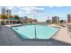 Rooftop pool offering city views, lounge chairs, and a relaxing atmosphere at 860 Peachtree Ne St # 2001, Atlanta, GA 30308