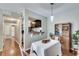 Cozy dining room connected to the kitchen at 1229 Church St # C, Decatur, GA 30030