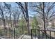 Scenic view from balcony with trees at 1229 Church St # C, Decatur, GA 30030