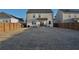 Large backyard with a privacy fence, offering ample outdoor space at 2268 Redfern Rd, Dacula, GA 30019
