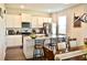 Modern kitchen featuring granite countertops, stainless steel appliances, and a stylish island at 2268 Redfern Rd, Dacula, GA 30019