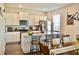 Modern kitchen featuring granite countertops, stainless steel appliances, and a stylish island at 2268 Redfern Rd, Dacula, GA 30019
