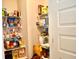 Organized pantry with multiple shelves, stocked with various food items and essentials at 2268 Redfern Rd, Dacula, GA 30019