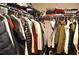 Large walk-in closet providing ample space for seasonal clothing, bags, and personal item storage at 2268 Redfern Rd, Dacula, GA 30019